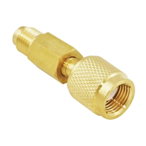 Brass Adaptor Female 5/16 - Male 1/4 SAE - V05