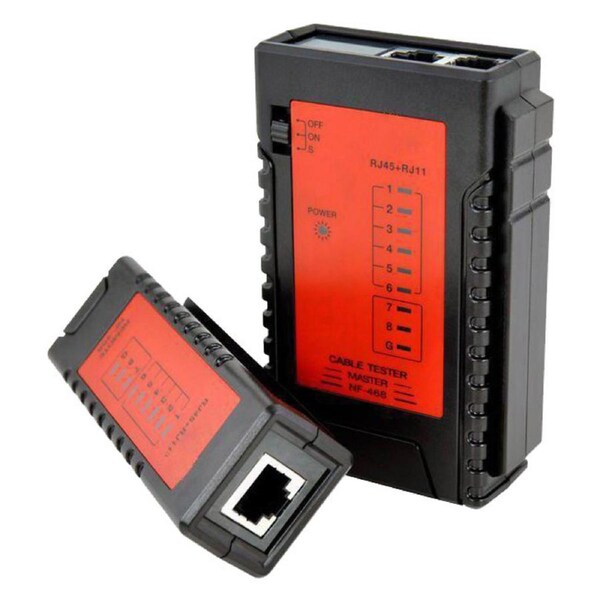 DOSS NF468 LAN cable continuity tester RJ11 RJ45 tester