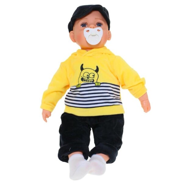 Baby Doll Oliver Yellow with Dummy
