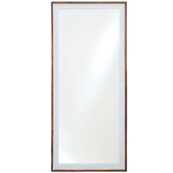 LVD Beach Floor Fir Wood 180cm Mirror Wall Hanging Decorative Display Rectangle