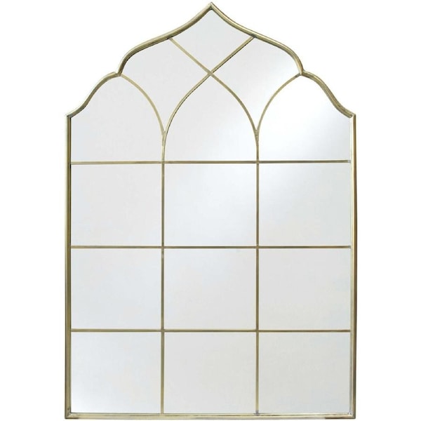LVD Antonia Metal 130.5cm Mirror Wall Hanging Home/Room Decorative Display Gold