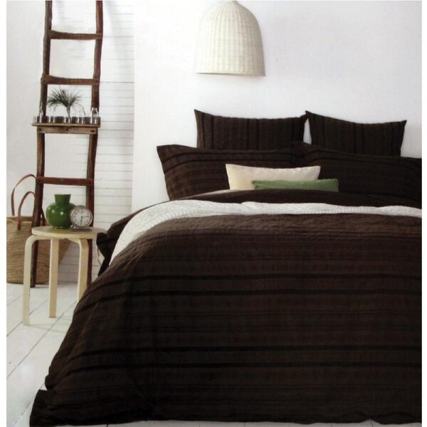 Ardor Austin Chestnut 5 Pce Quilt Cover Set Pack King