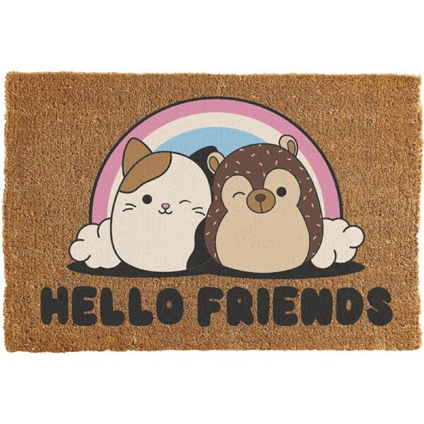 Squishmallows Cam and Hans Cute Cats Floor/Doormat (40 x 60cm/15.7 x 23.5")