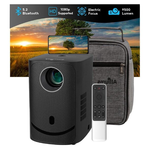 ALLIUMS Projector ELECTRIC FOCUS HD 1080p, AP-16B