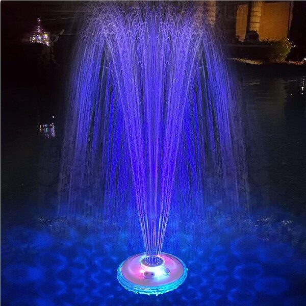 Spire LED Light Show Waterproof Light-Up Pool Fountain - CT507