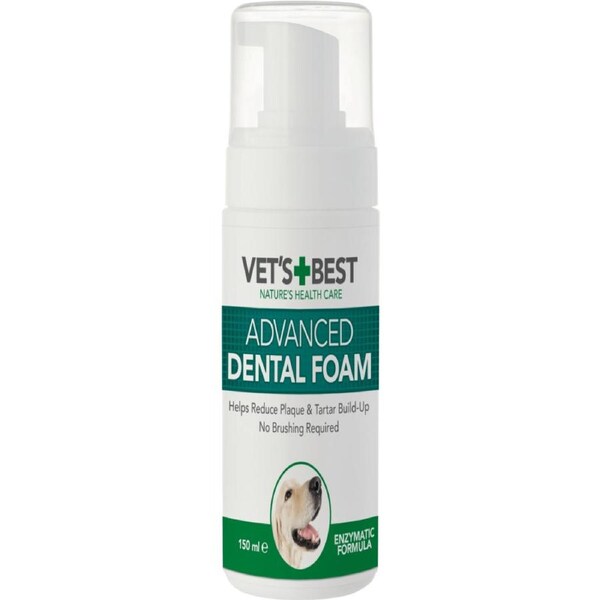VET'S BEST Advanced Dental Foam 150ml