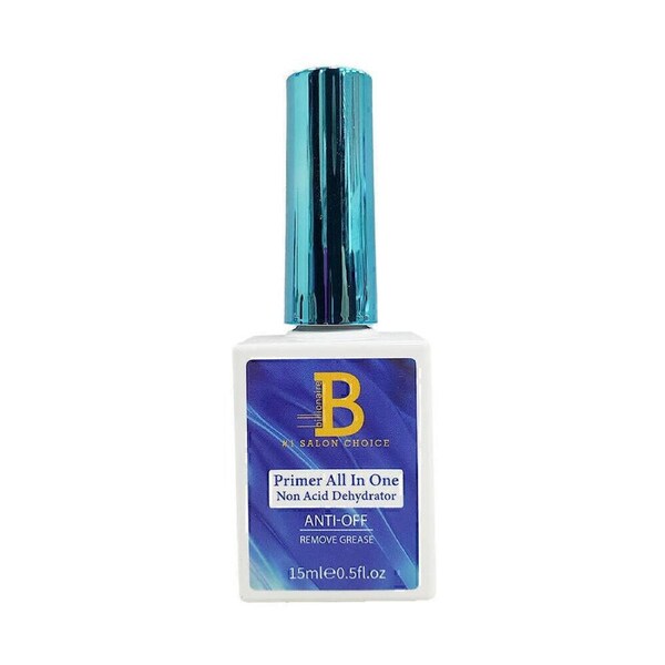 Billionaire - Nail Primer Non Acid, No Burn Acrylic Prep Bonder Dehydrator 15ml