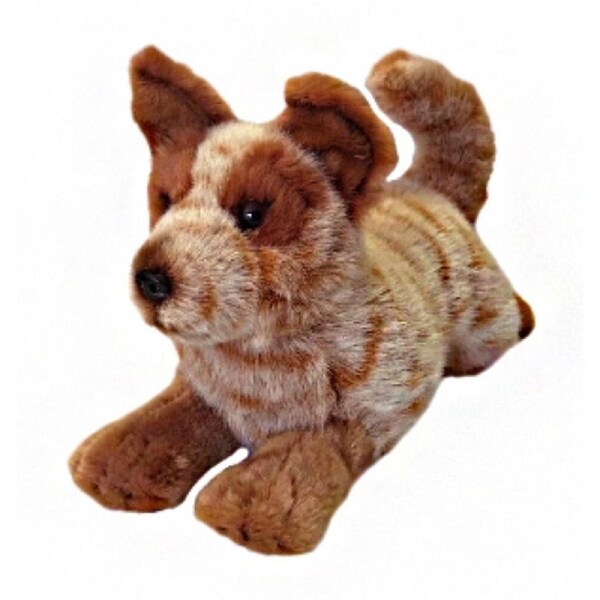 Bocchetta Plush Toys - Dog Australian Cattle Puppy - Flame 28cm