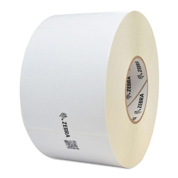 Zebra Z-Perform Multipurpose Label - 101.60 mm Width x 152.40 mm Length - Permanent Adhesive - Thermal Transfer - White - Paper, Acrylic - 1000 / - 4