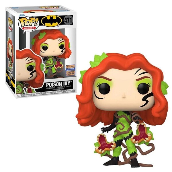Funko POP DC Super Heroes Poison Ivy with Vine WC 2023 #471 Vinyl Figure
