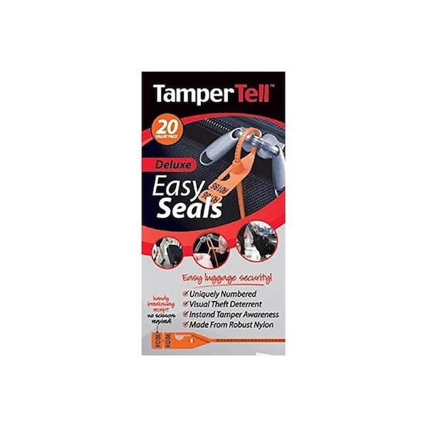 Korjo Easy Seals TamperTell Deluxe 20 Piece TDLUX20