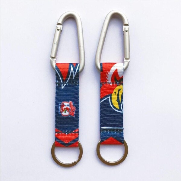 NRL Carabiner Key Ring - Sydney Roosters - Keyring - Clip and Ring