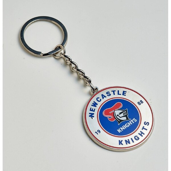NRL Round Key Ring - Newcastle Knights - Keyring - Rugby League - TROFE