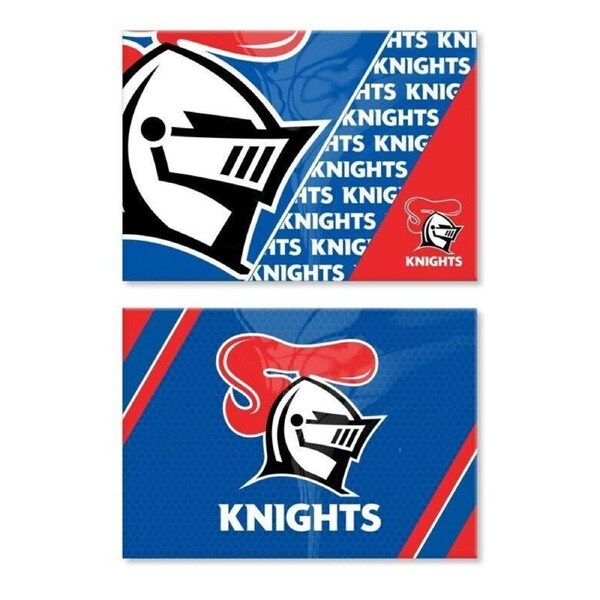 NRL Magnet Set of 2 - Newcastle Knights - Set of Two Magnets
