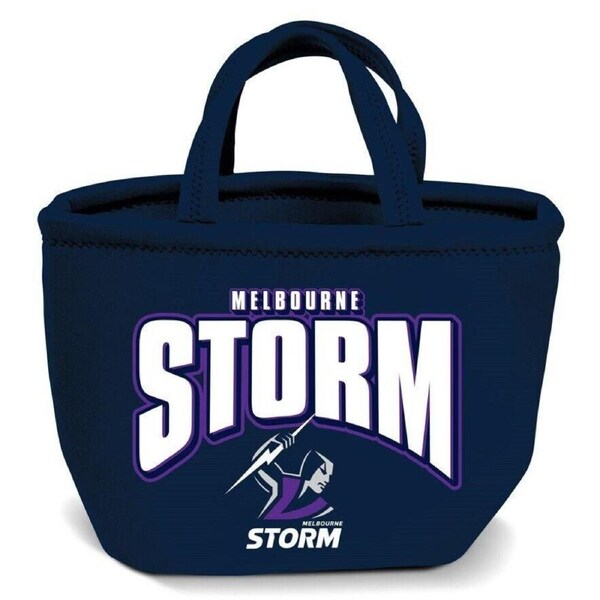 NRL Neoprene Cooler Bag - Melbourne Storm - Insulated
