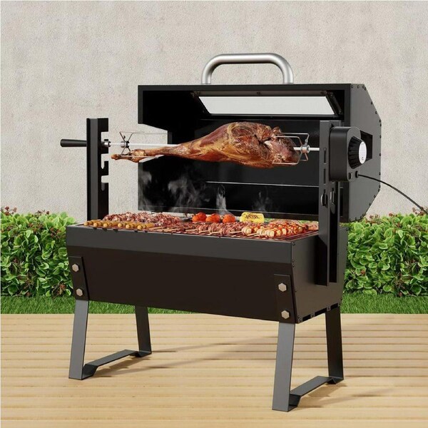 Grillz BBQ Grill Charcoal Electric Smoker Roaster