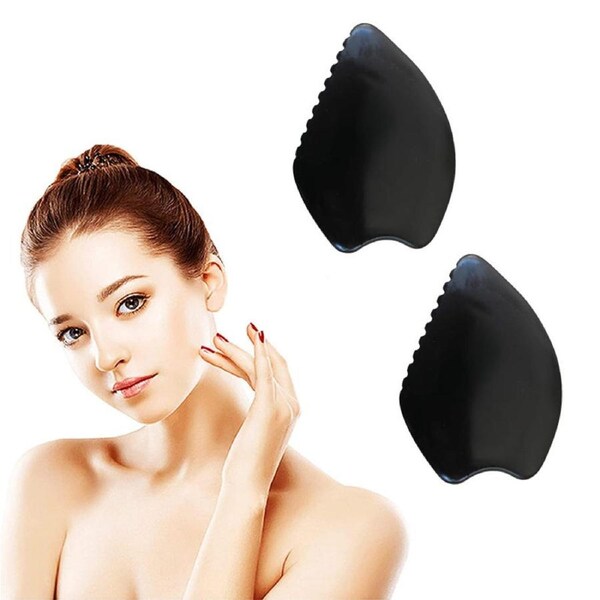 Catzon 2 Pcs Scraping Massage Tools Traditional Facial Body Massage Tools