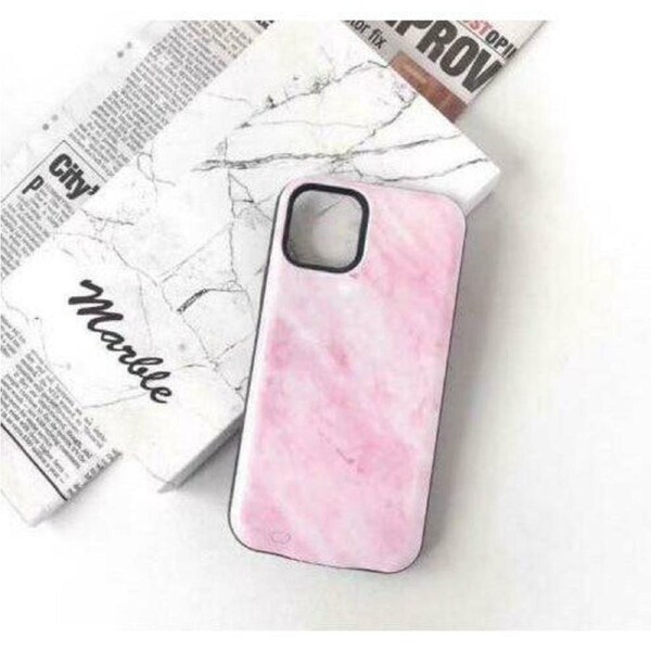Marble Pink For iPhone 11 Pro Battery Power Phone Case
