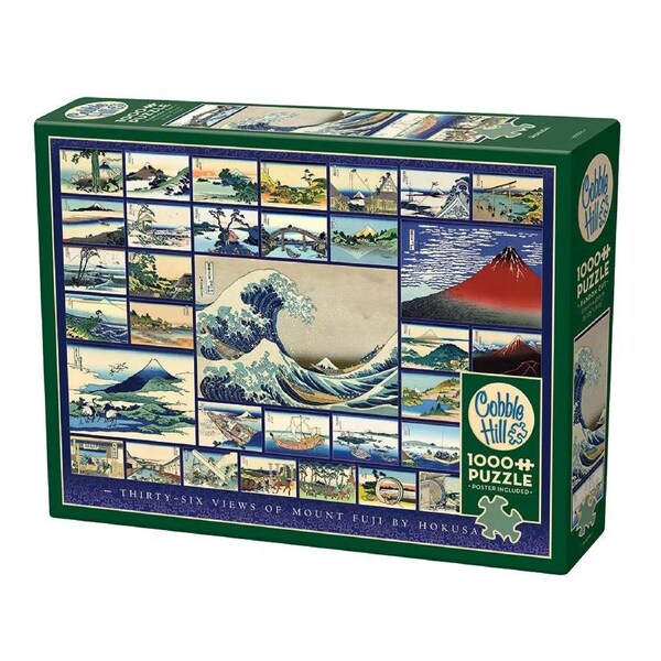 Cobble Hill 1000pc Hokusai Jigsaw Puzzle