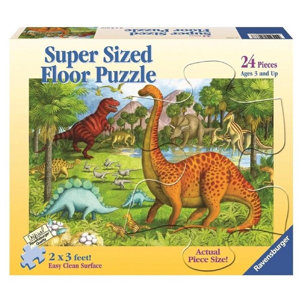 Ravensburger Dinosaur Pals SuperSize 24pc Jigsaw Puzzle