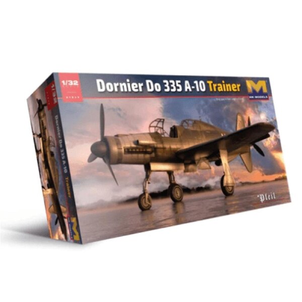 Hong Kong Models 1/32 Do335 A-10 2 Trainer Plastic Model Kit