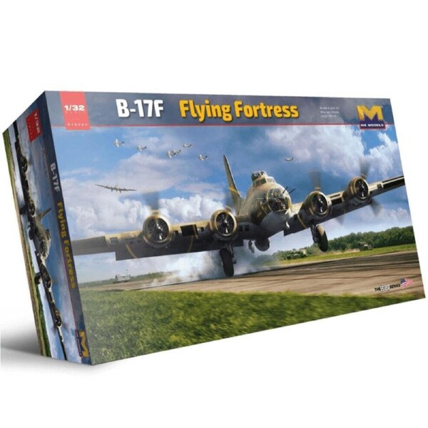 Hong Kong Models 1/32 B-17F Flying Fortress Plastic Model Kit