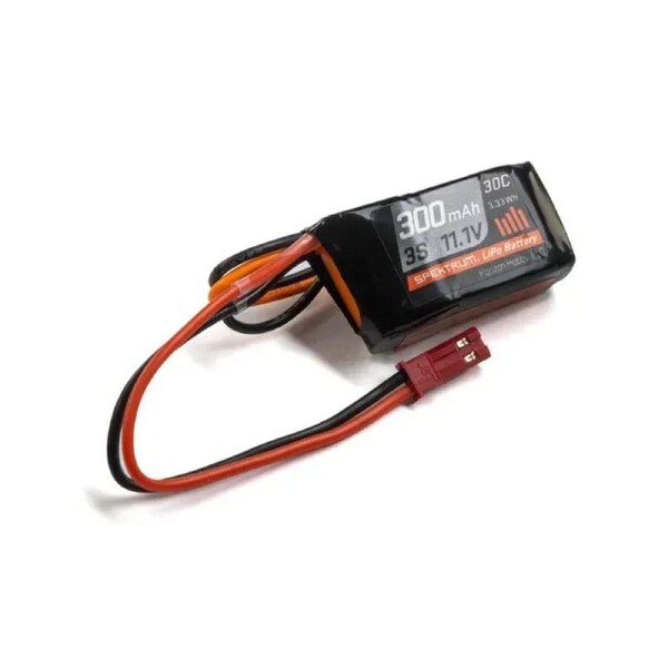 Spektrum 300mah 3S 11.1V 30C LiPo Battery with JST Connector
