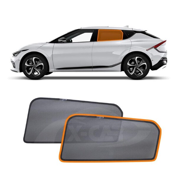 Rear Window Sun Shade for Kia EV6 2021-Onwards Car Sun Blind Mesh