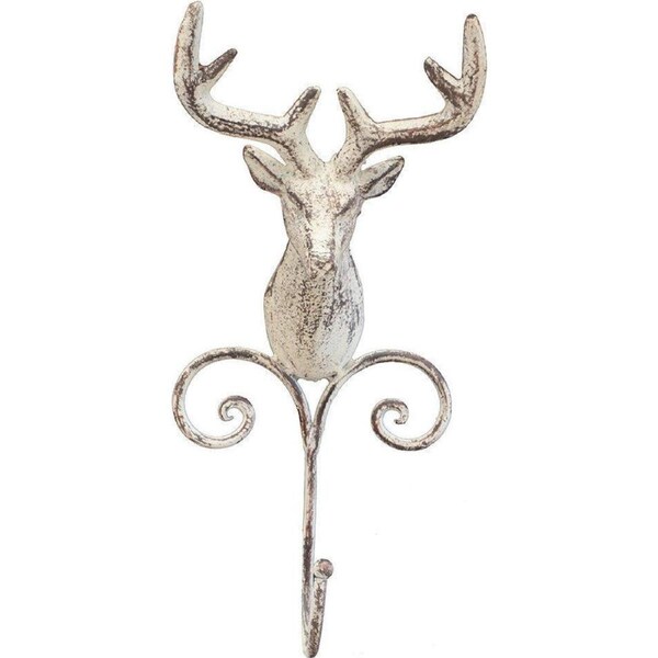 Hook Deer Curla Metal 25cm Coats/Bags Hanger/Holder Wall Hanging Decor Organiser