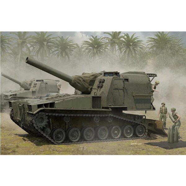 I Love Kit 1/35 M55 203mm Self-Propelled Howitzer Plastic Model Kit