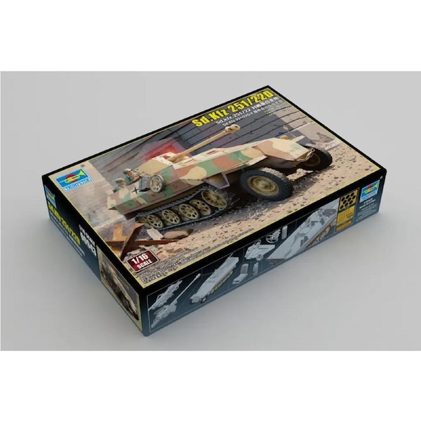 Trumpeter 1/16 Sd.Kfz 251/22D Plastic Model Kit
