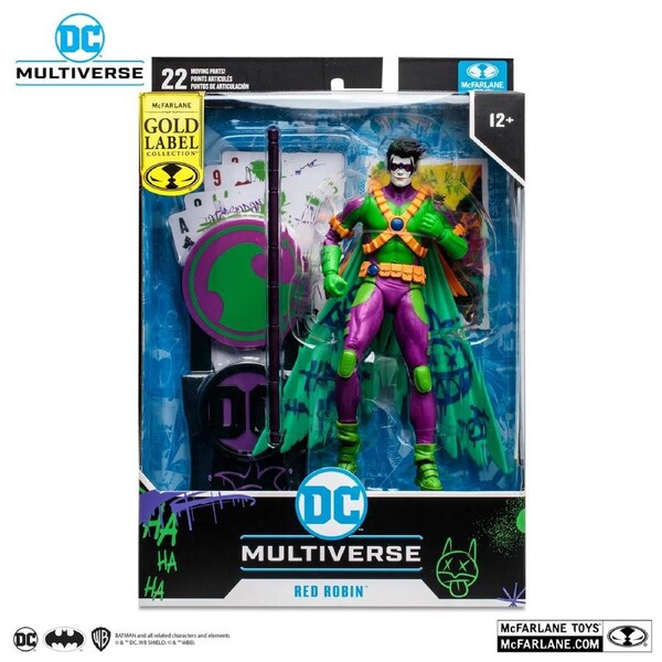 McFarlane DC Red Robin (New 52) (Jokerized) 7in Figure