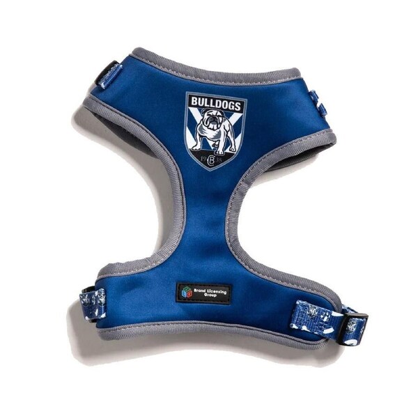 The Stubby Club Canterbury Bulldogs - NRL Licensed Pet Harness - Medium