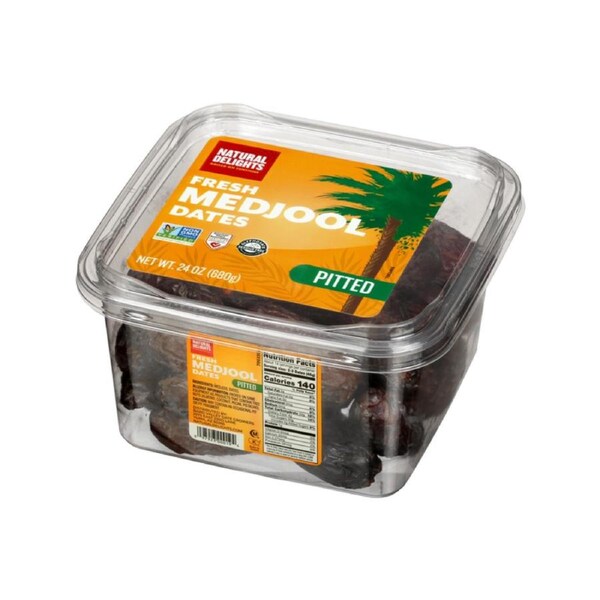 Natural Delights Organic Pitted Medjool Dates 680g