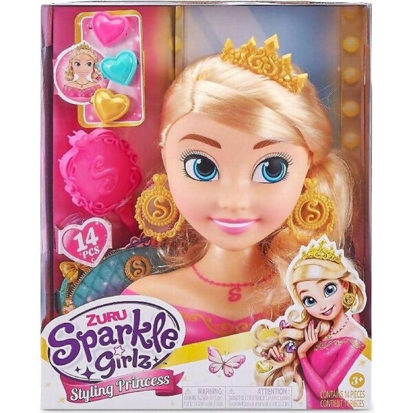 Zuru - Sparkle Girlz Styling Head With Accessories