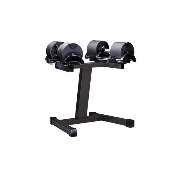 BodyIron® Adjustable Dumbbell Set 2 X 20KG with Rack