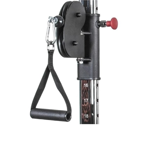 Body Iron Commercial Padded Single Handle Cable Attachment