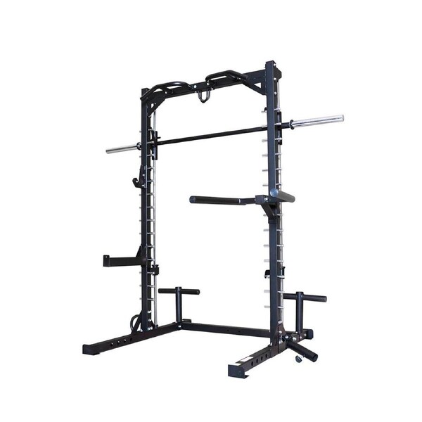 Body Iron Smith Machine Half Rack Set