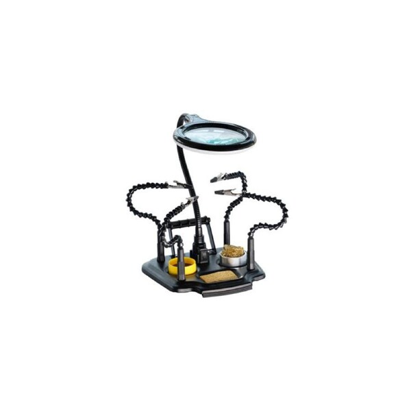 Flexible Helping Hands With LED Magnifier