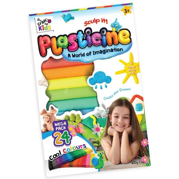 Plasticine Mega Pack 24 Colours