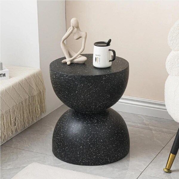 Hourglass Stool Small Side Table outdoor furniture_Nordic Coffee Table Creative Round Small Side Table