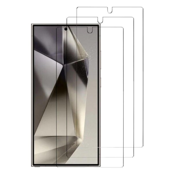 3pcs Tempered Glass Screen Protector Phone Guard for Samsung Galaxy S24 ULTRA