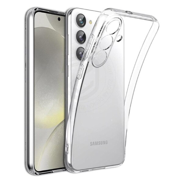 For Samsung Galaxy S24+ PLUS Transparent Clear Slim Soft Gel Phone Case Cover Guard