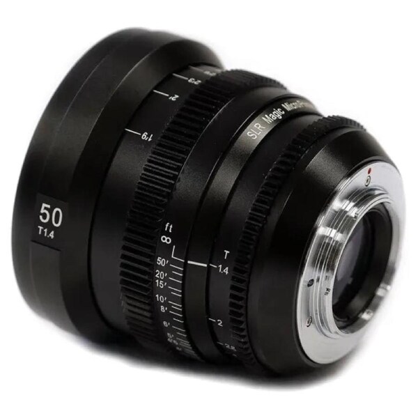 SLR Magic MicroPrime Cine 50mm T1.4 Camera Lens for Micro Four Third Mount