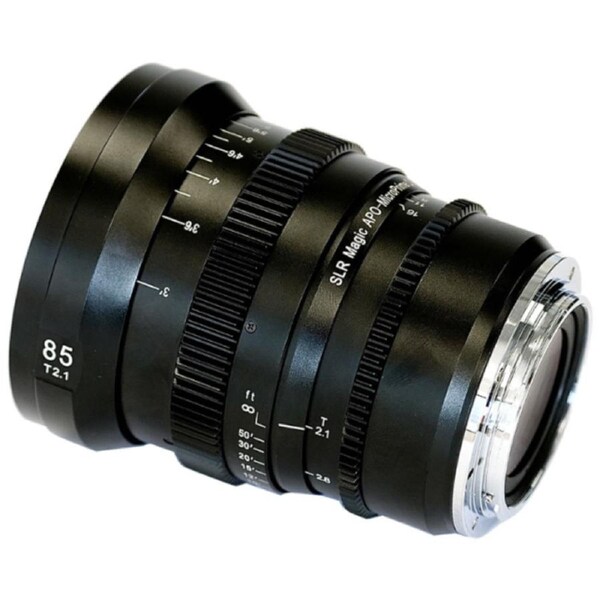 SLR Magic MicroPrime Cine APO 85mm T2.1 Camera Cinema Lens for Canon EF Mount