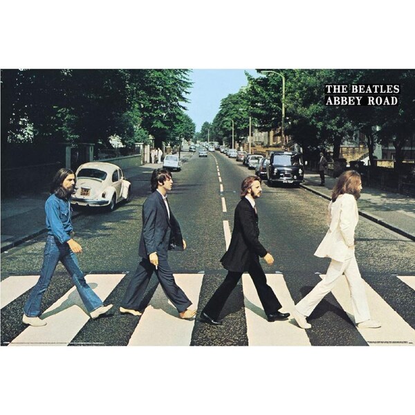 Impact Merch The Beatles Abbey Road Regular Sized Poster Wall Decor 92x61cm