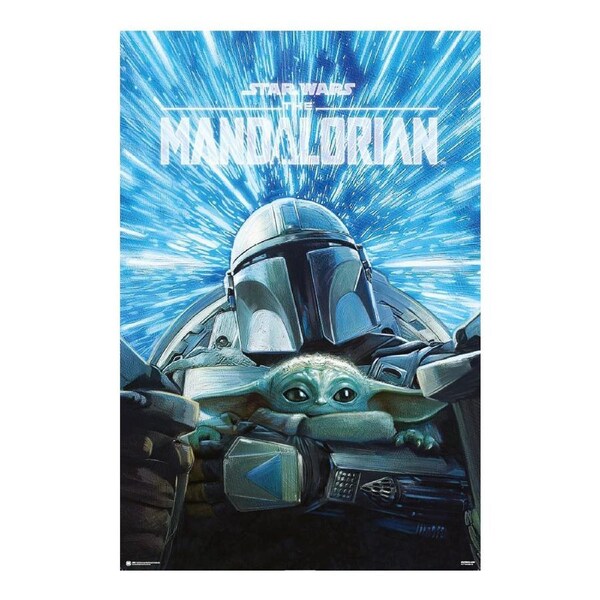 Impact Merch Mandalorian Ready For Adventure Regular Sized Wall Poster 92x61cm