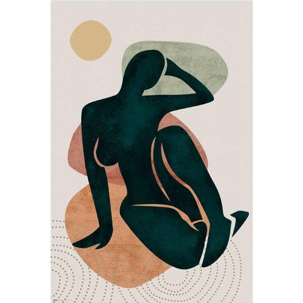 Impact Merch Matisse Style Lady on Rocks Wall Decor Regular Sized Poster 92x61cm