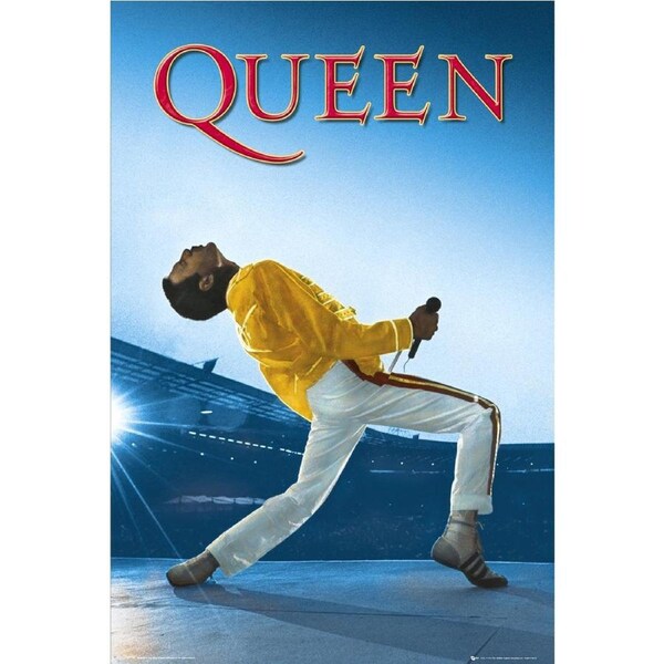 Impact Merch Queen Wembley Bravado Room Wall Decor Regular Sized Poster 92x61cm