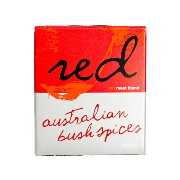 Australian Bush Spices Red Meat Indigenous Flavour Rub Salt Seasoning 80g